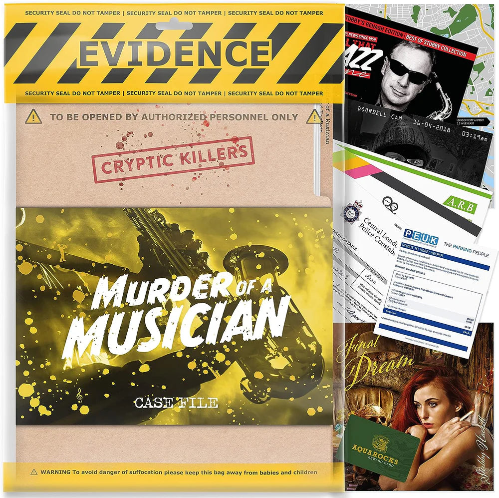 Murder Of A Musician Casino Cold Case Puzzle