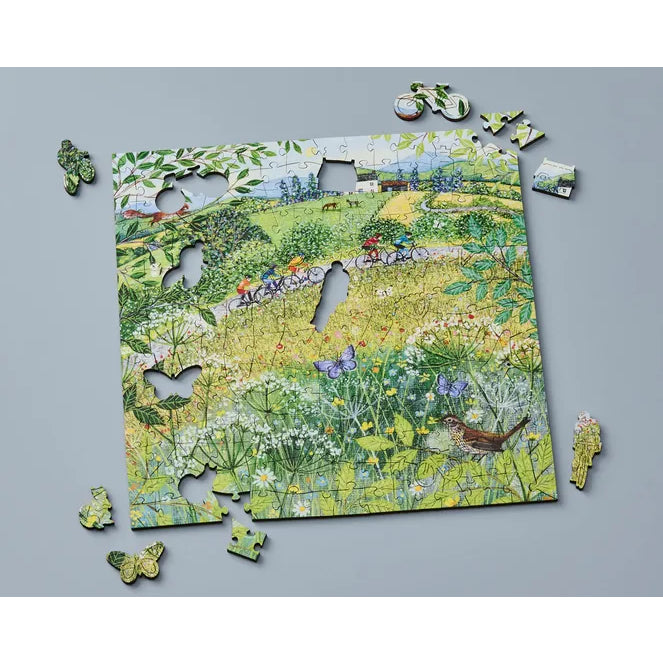 Cyclists Jigsaw Puzzle