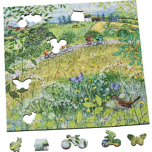 Cyclists Jigsaw Puzzle