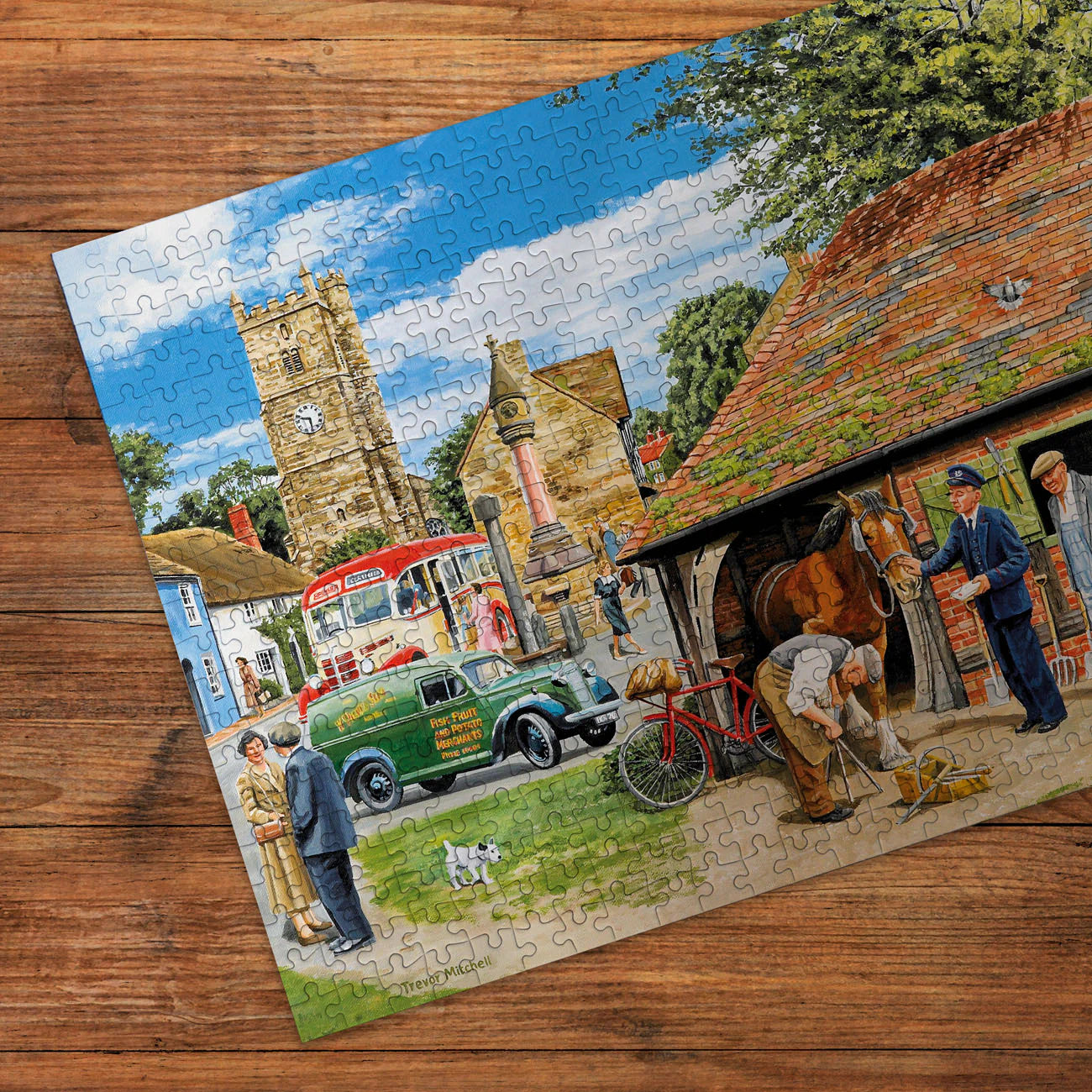 Daily Deliveries Jigsaws - 4 x 500 Pieces