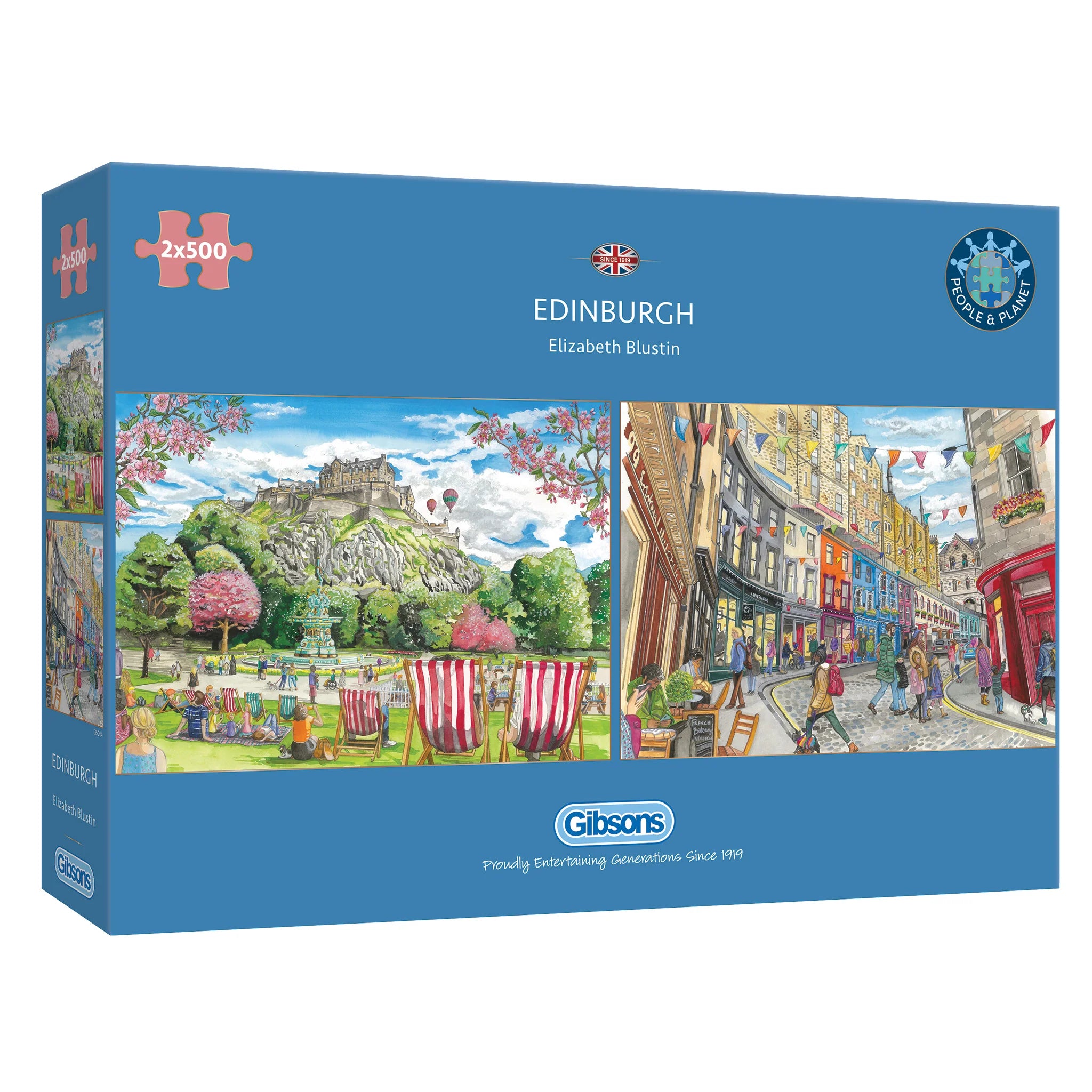 Edinburgh Jigsaws - 2 x 500 Pieces