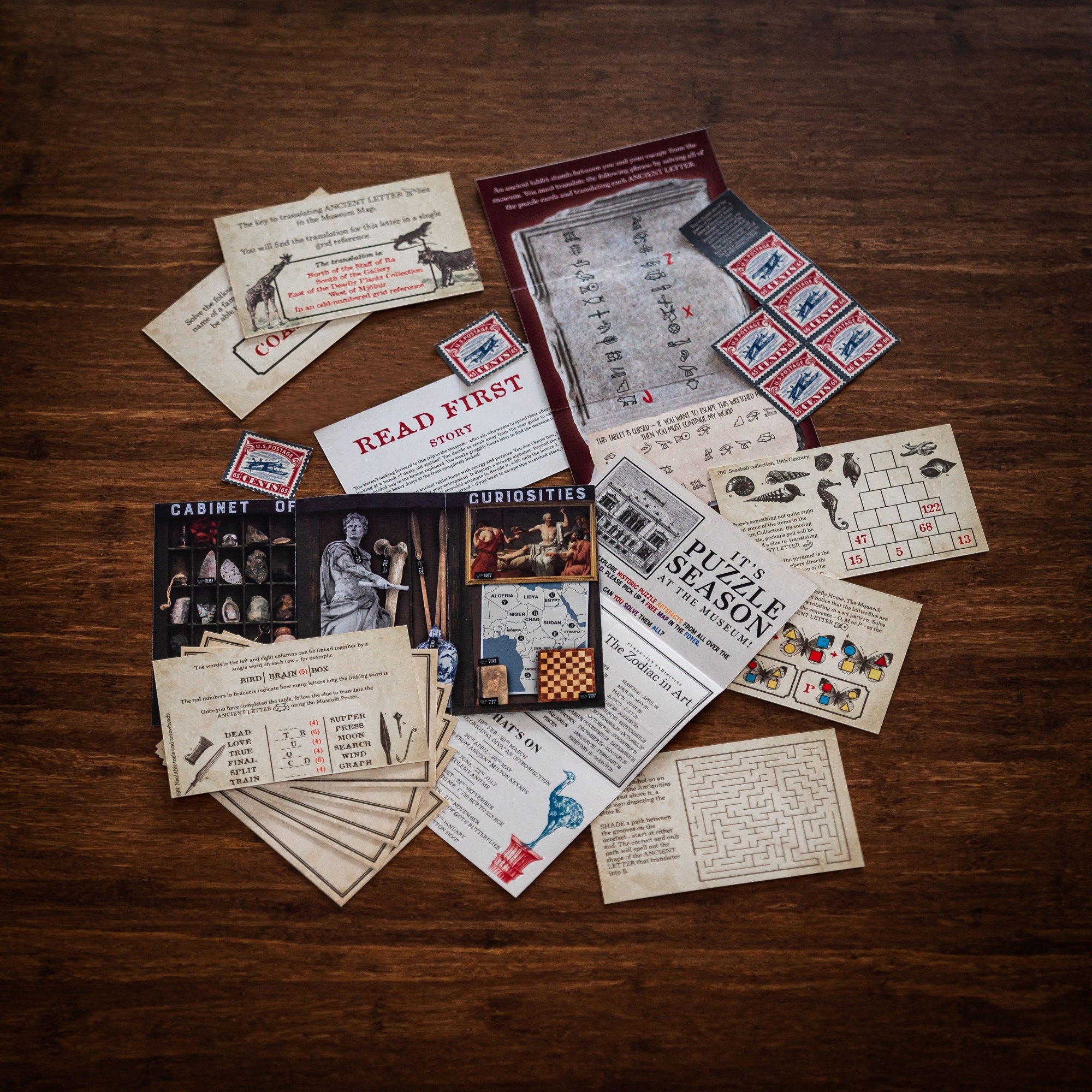 Escape From The Museum Mini Game