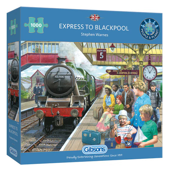 Express To Blackpool Jigsaw - 1000 Pieces