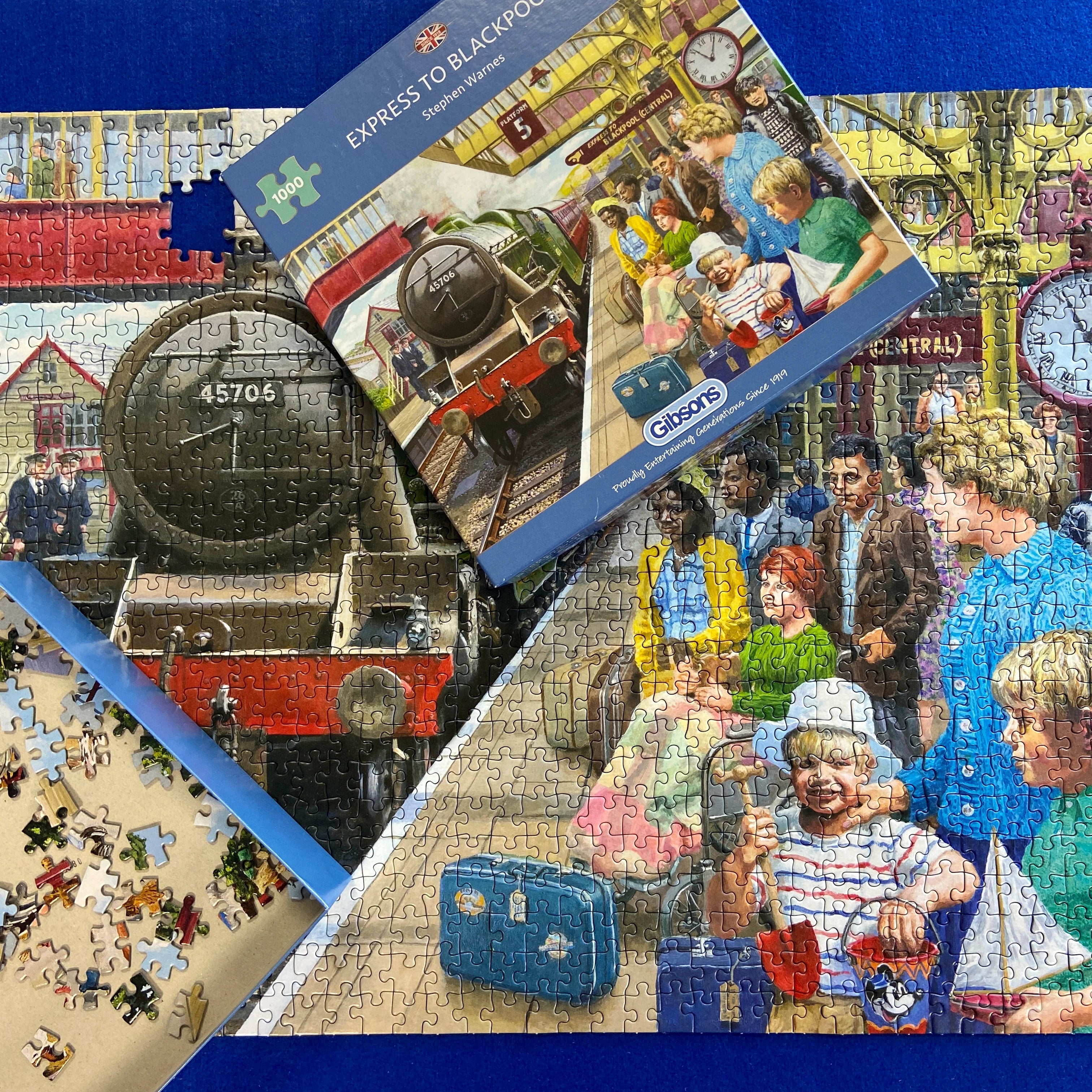 Express To Blackpool Jigsaw - 1000 Pieces