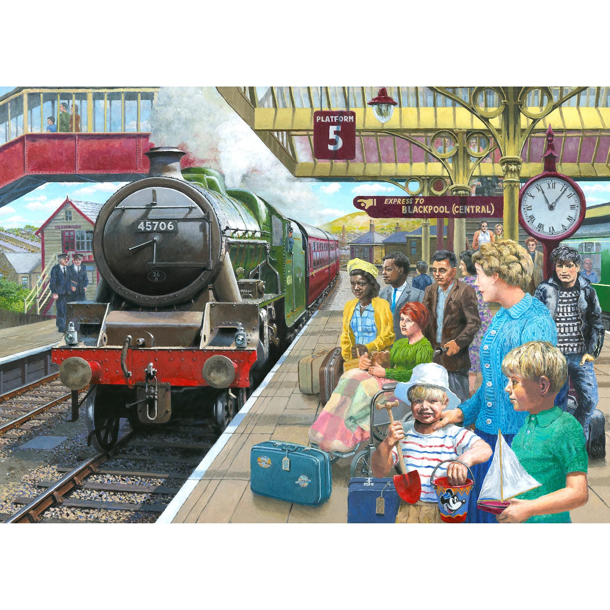 Express To Blackpool Jigsaw - 1000 Pieces