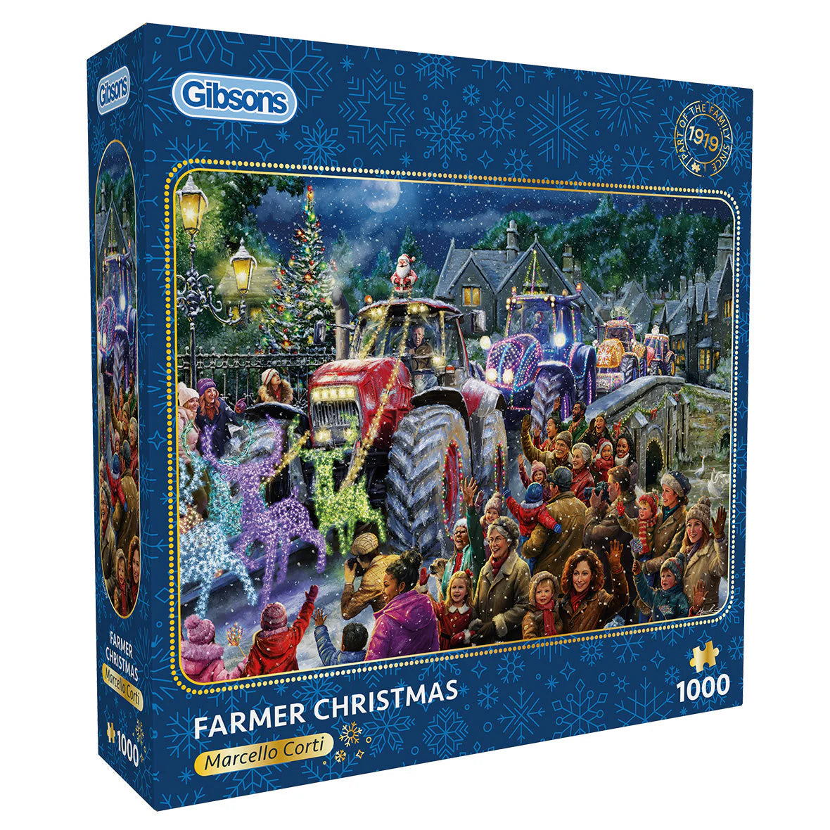 Farmer Christmas Jigsaw - 1000 Pieces