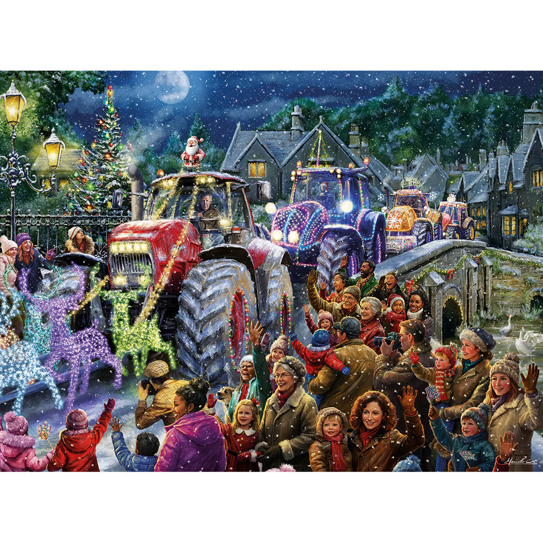 Farmer Christmas Jigsaw - 1000 Pieces