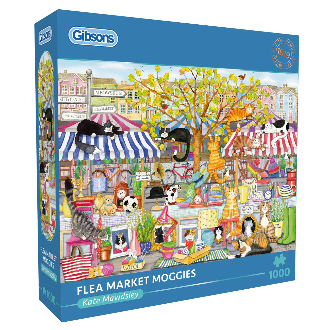 Flea Market Moggies - 1000 Pieces
