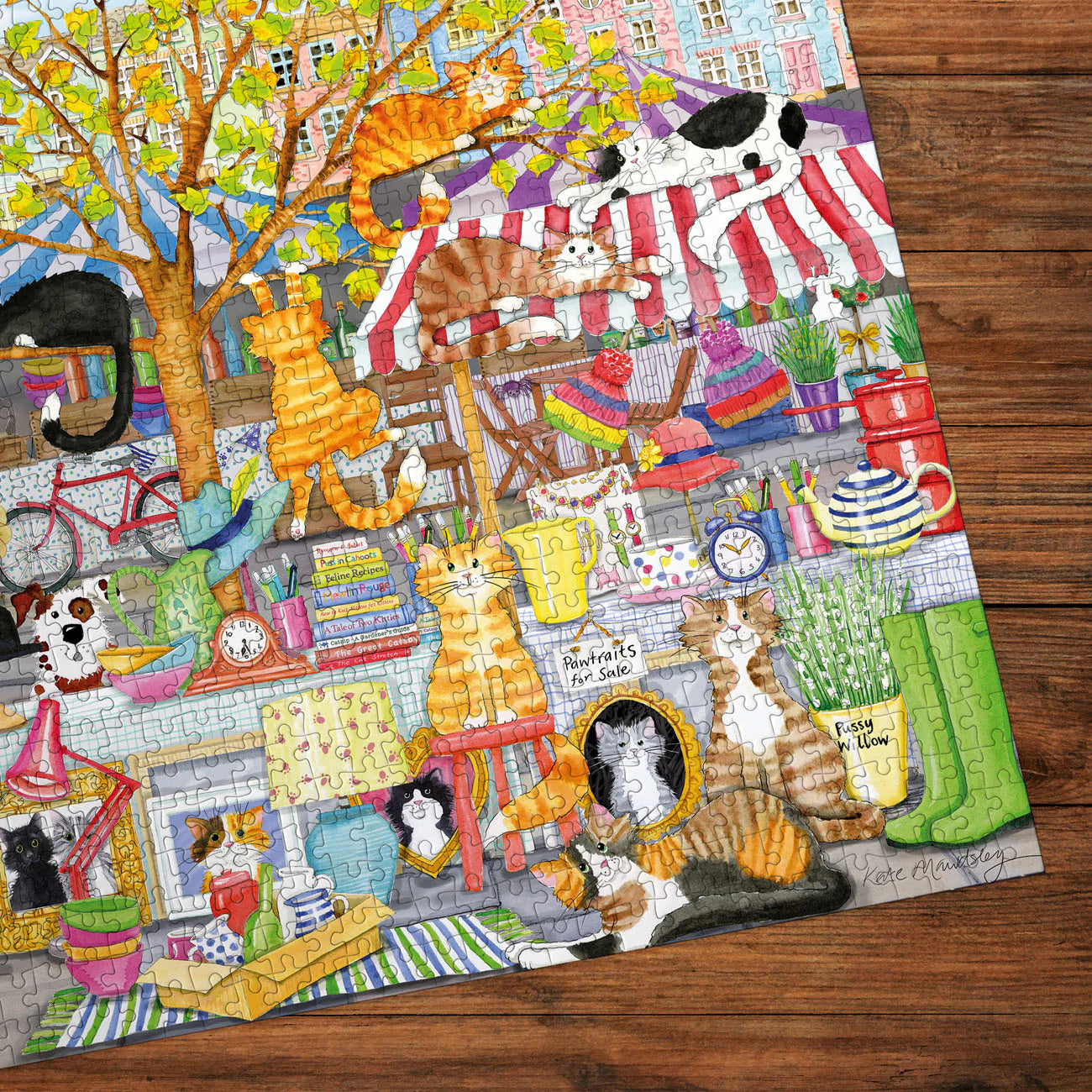 Flea Market Moggies - 1000 Pieces