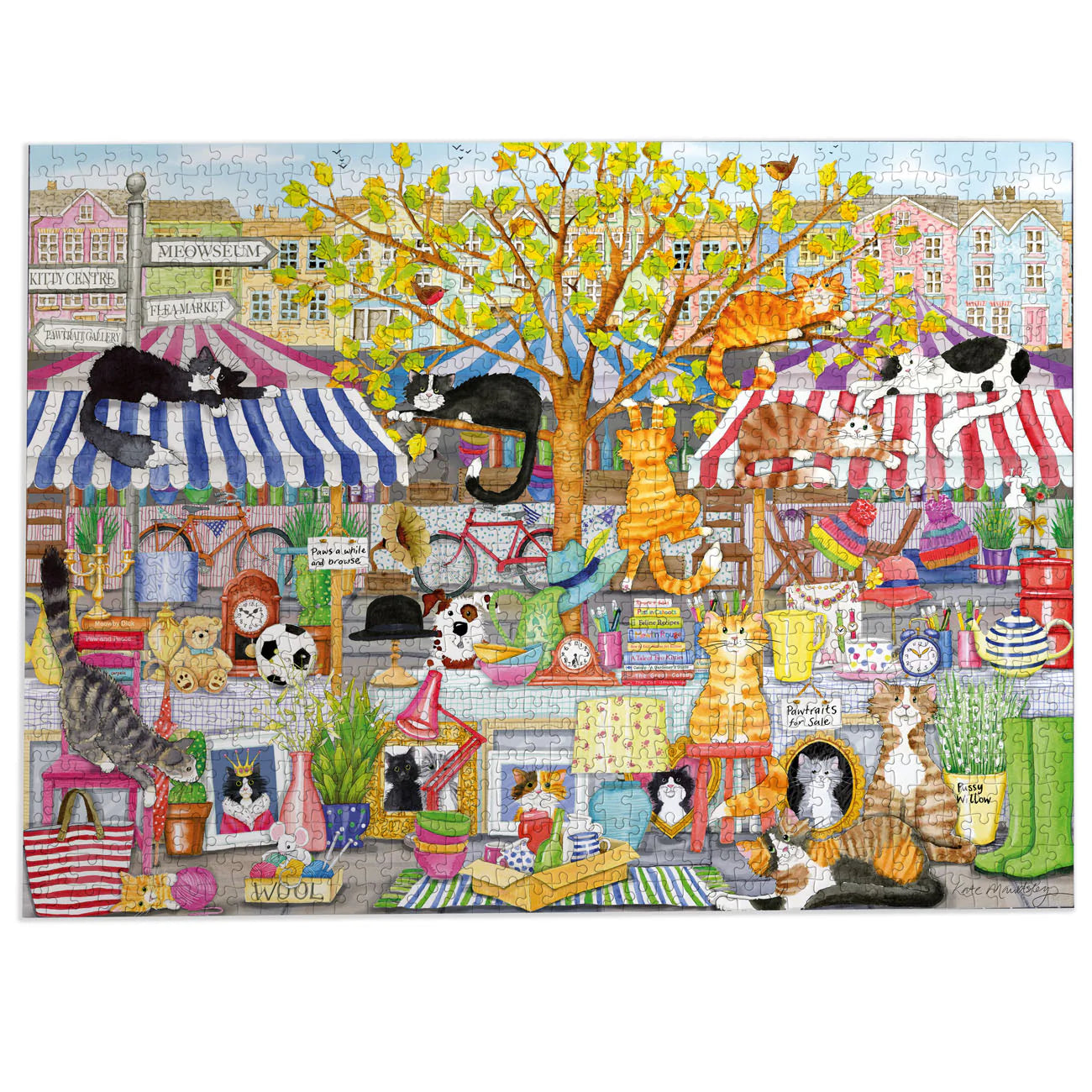 Flea Market Moggies - 1000 Pieces