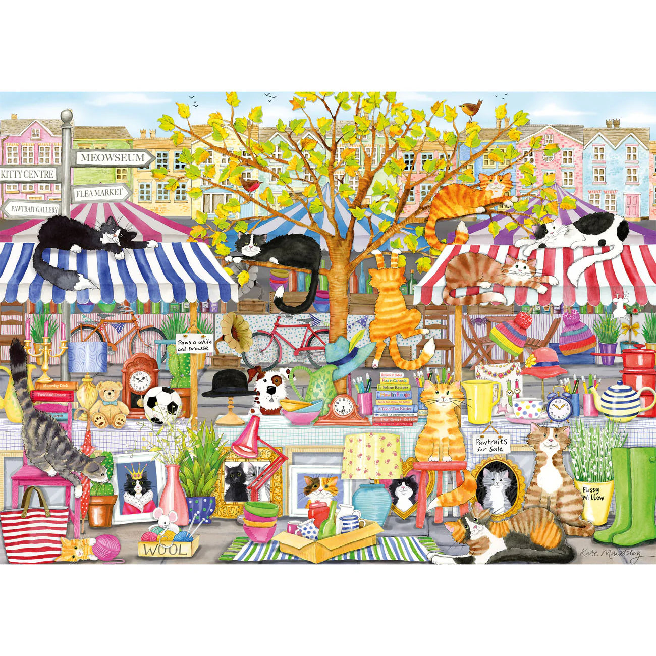 Flea Market Moggies - 1000 Pieces