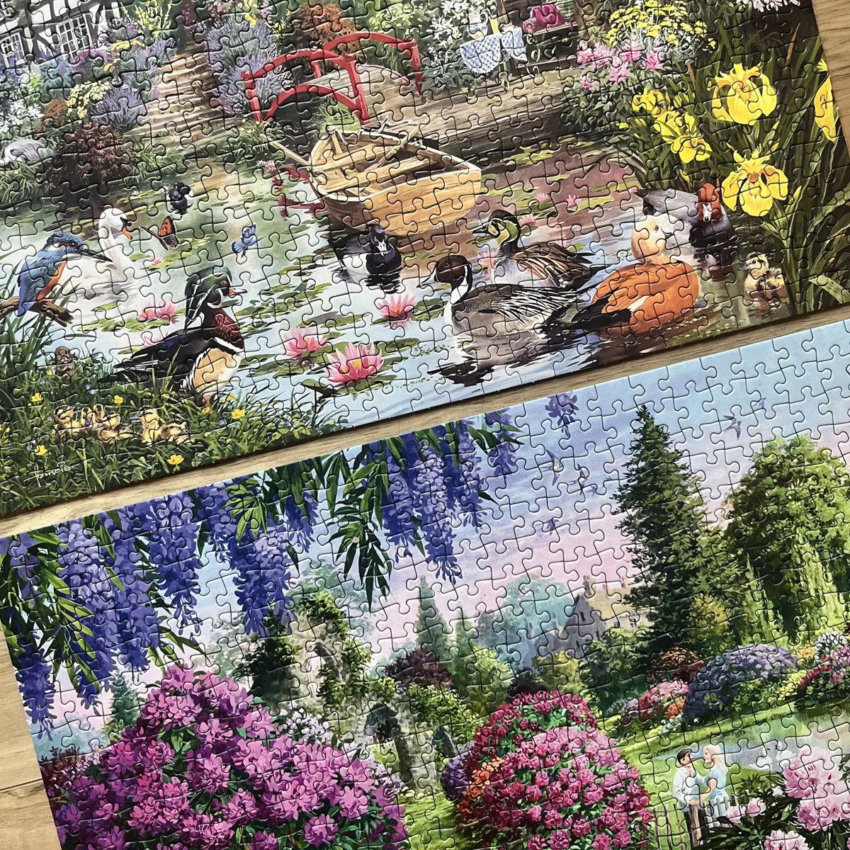 Flora and Fauna Jigsaws - 4 x 500 Pieces