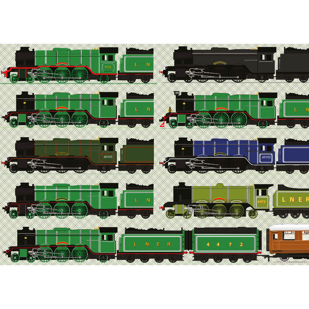 Flying Scotsman Jigsaw - 1000 Pieces