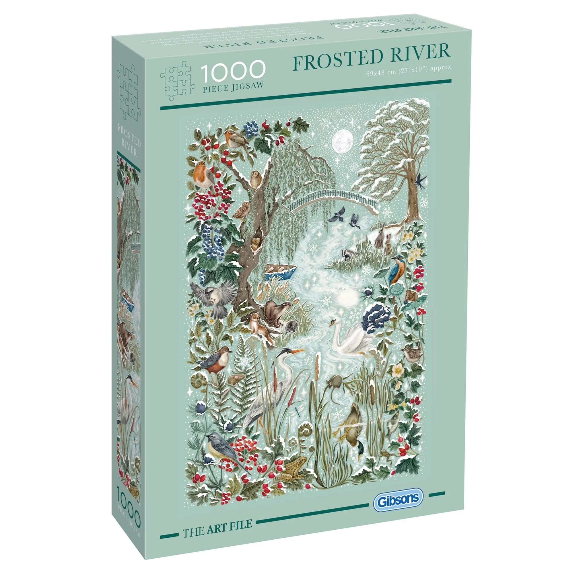 Frosted River Jigsaw - 1000 Pieces