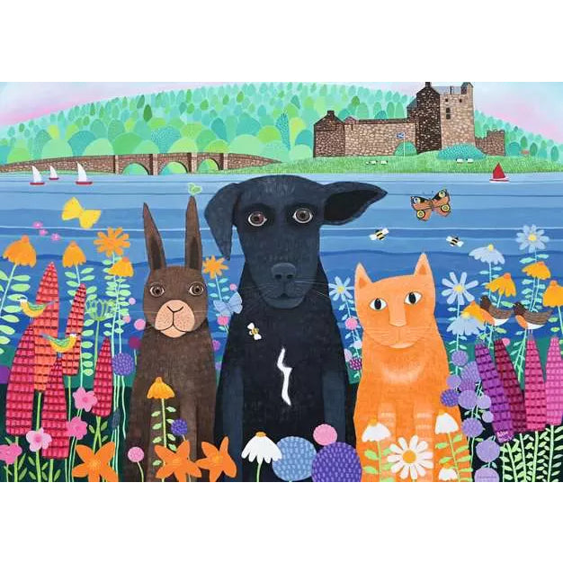 Fun At Eileen Donan Castle Jigsaw - 1000 Pieces