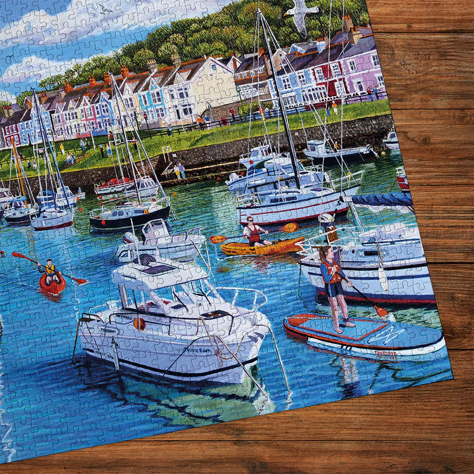 Aberaeron Cardigan Bay Jigsaw - 1000 Pieces