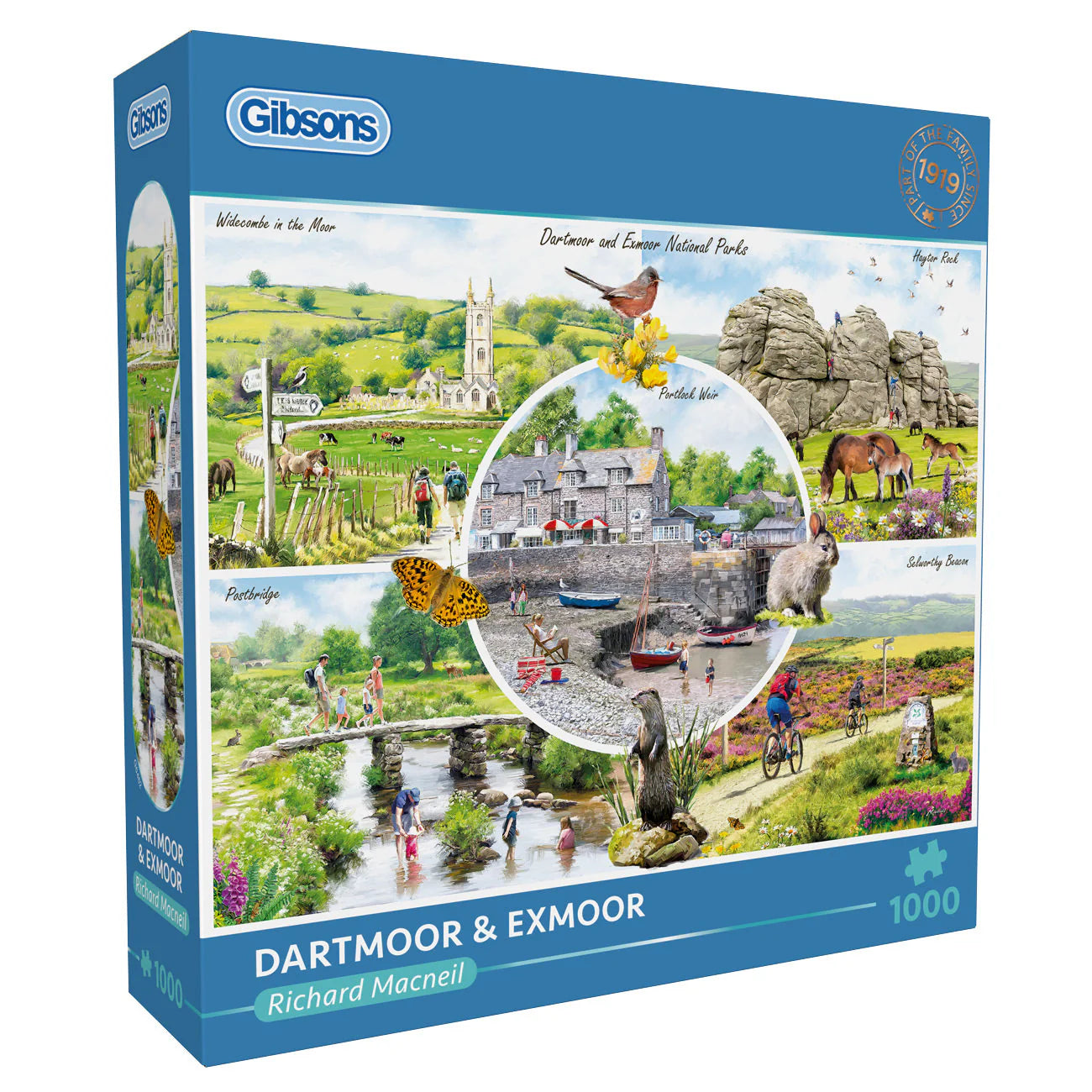 Dartmoor & Exmoor Jigsaw - 1000 Pieces