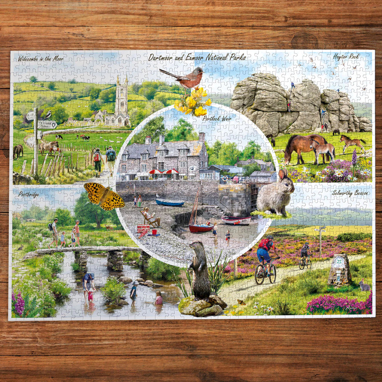 Dartmoor & Exmoor Jigsaw - 1000 Pieces