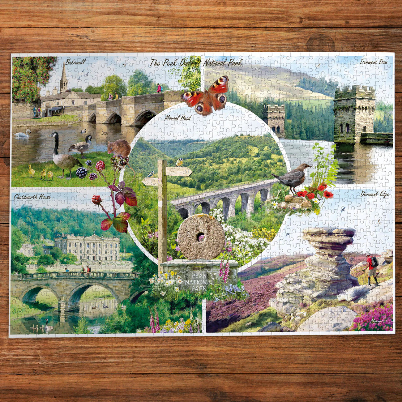The Peak District Jigsaw - 1000 Pieces
