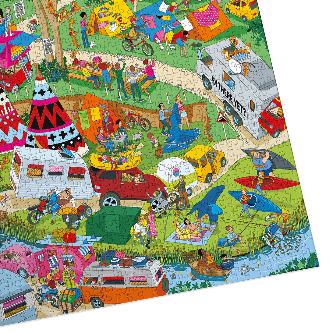 Jokesaws: Campsite Capers Jigsaw - 1000 Pieces