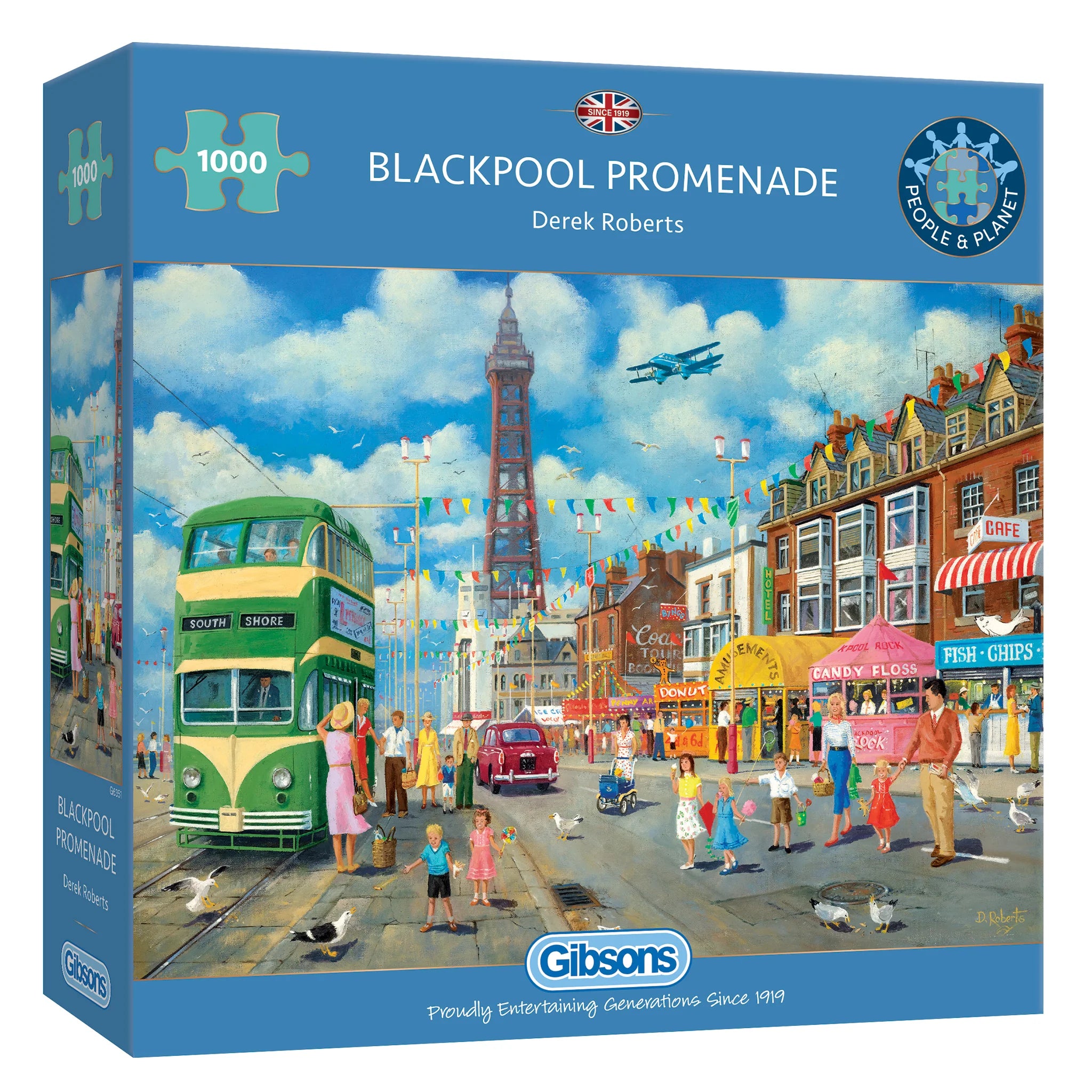 Blackpool Promenade - 1000 Piece Jigsaw