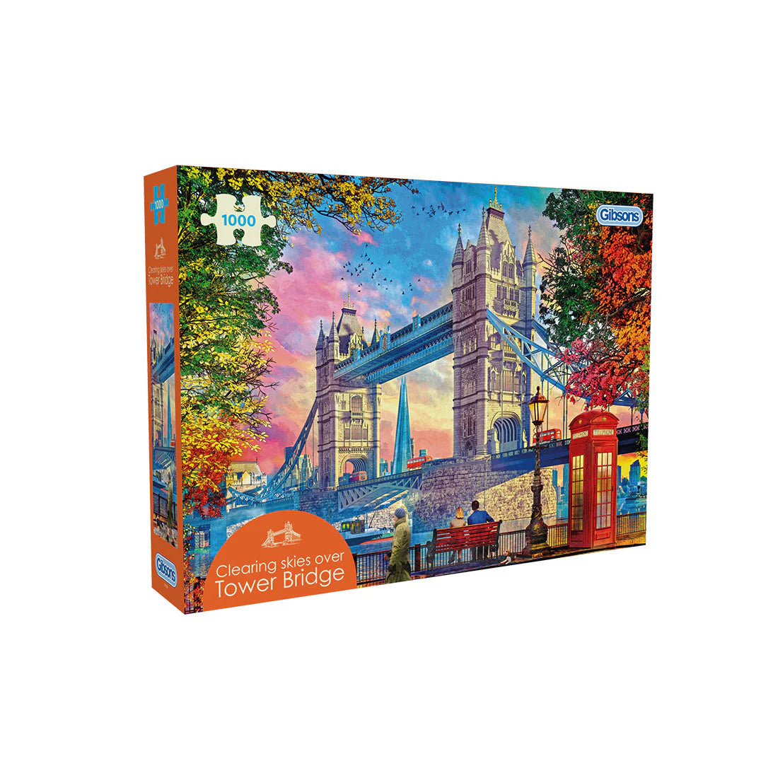 Clearing Skies Over Tower Bridge - 1000 Piece Jigsaw