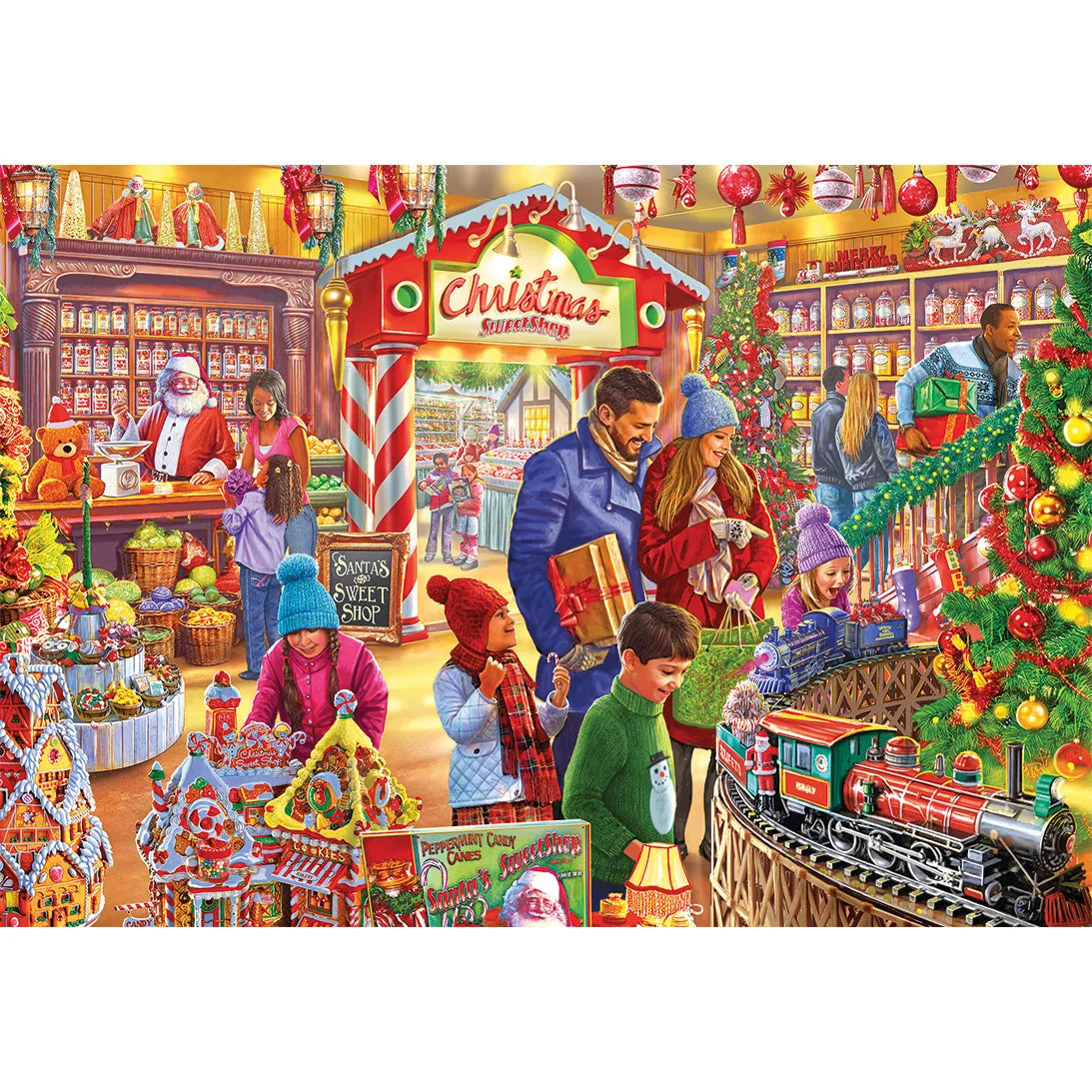 Santa's Sweetshop Jigsaw - 250 XL Pieces