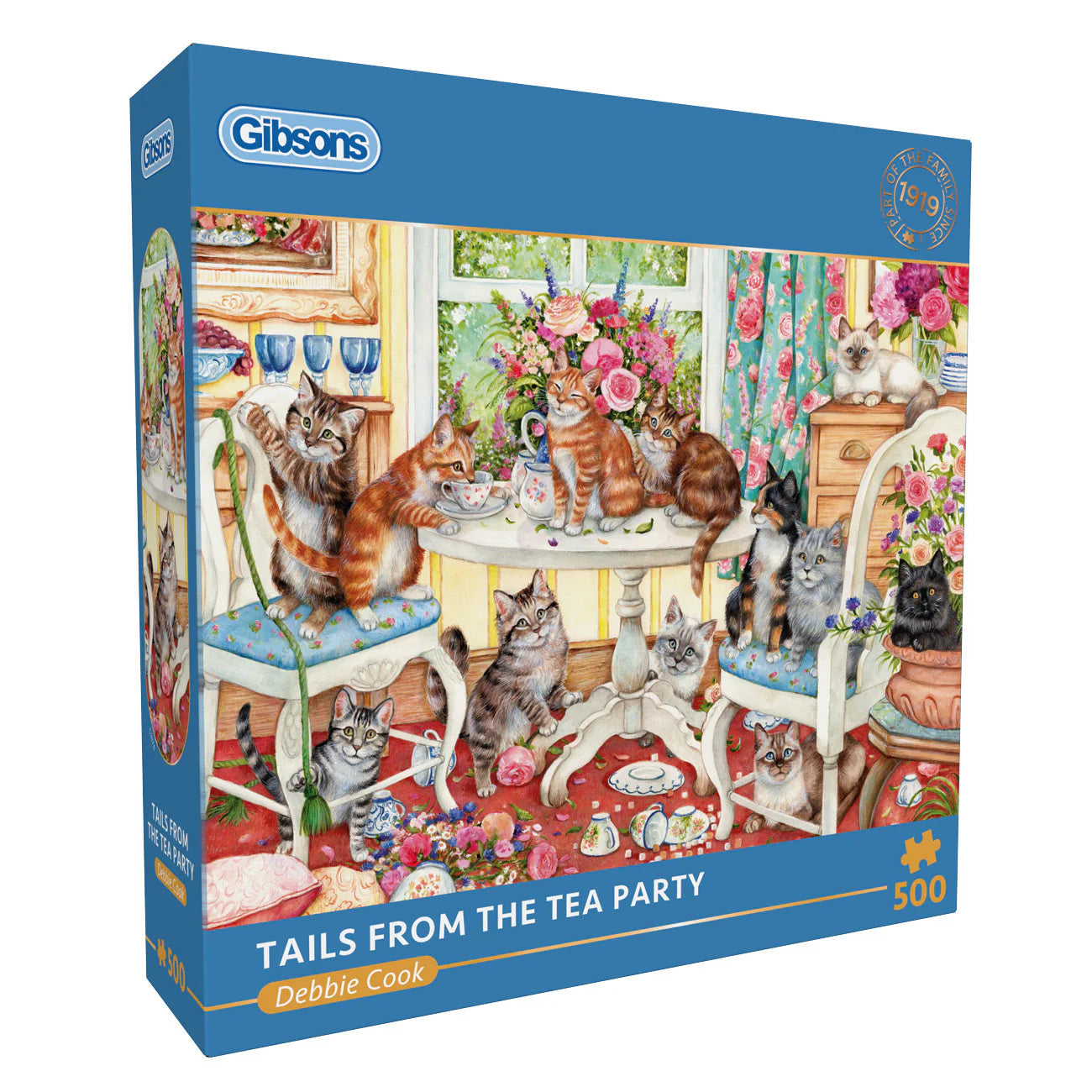 Tails From The Tea Party Jigsaw - 500 Pieces