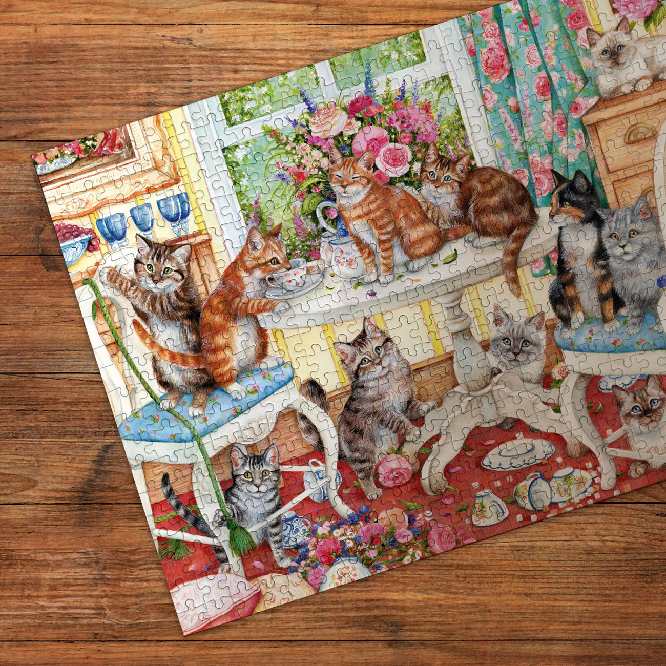 Tails From The Tea Party Jigsaw - 500 Pieces