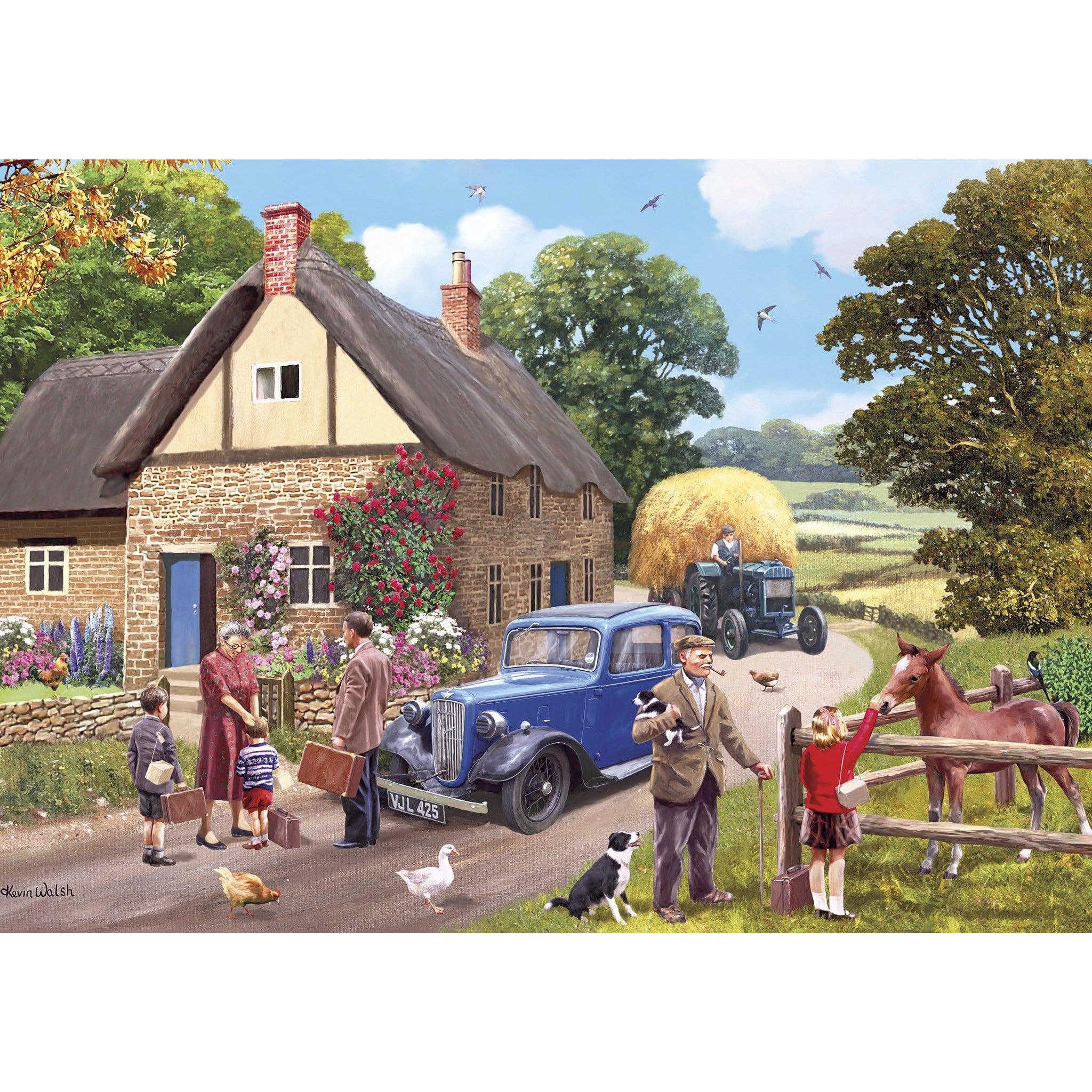 The Evacuees Jigsaws - 4 x 500 Pieces