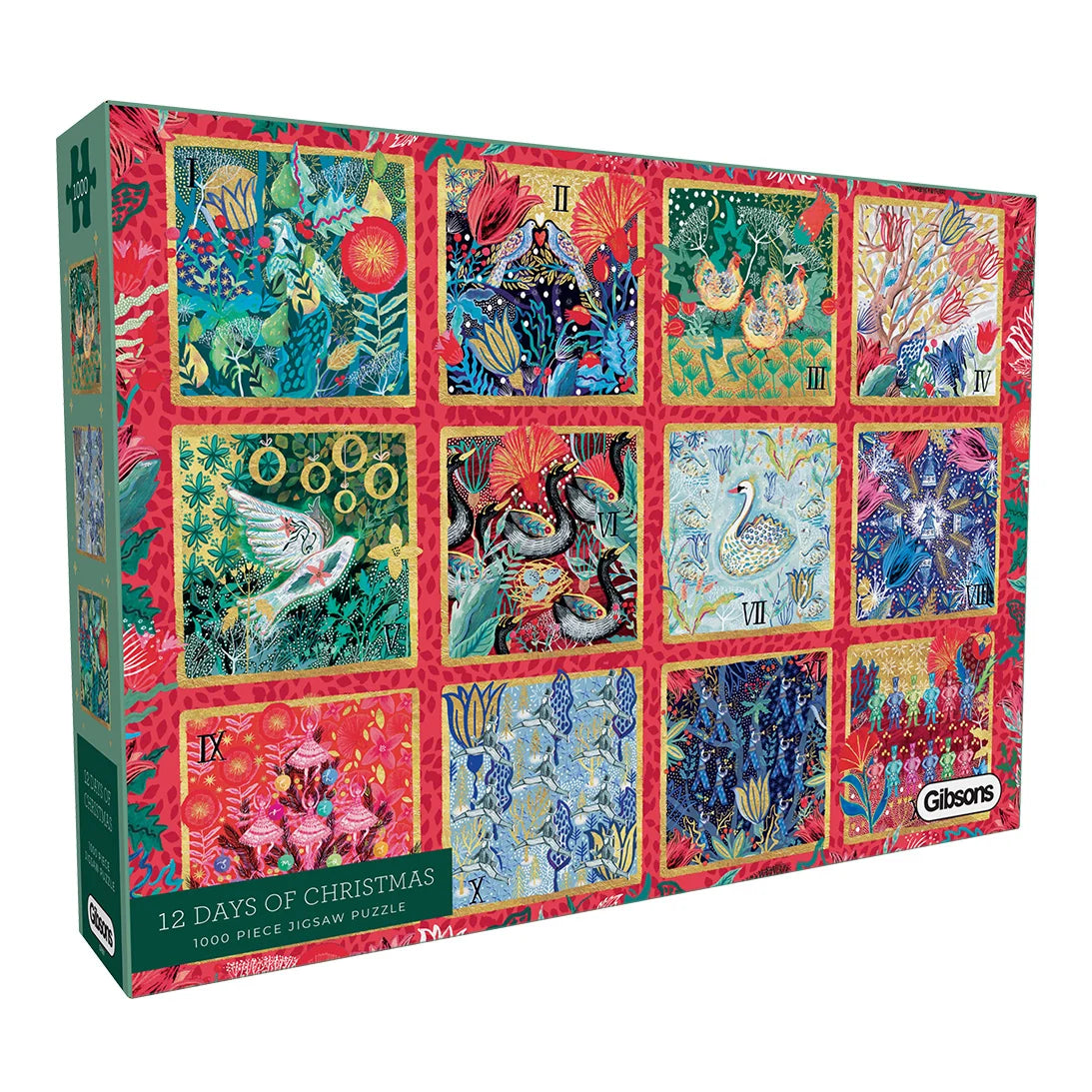 12 Days Of Christmas Jigsaw - 1000 Pieces