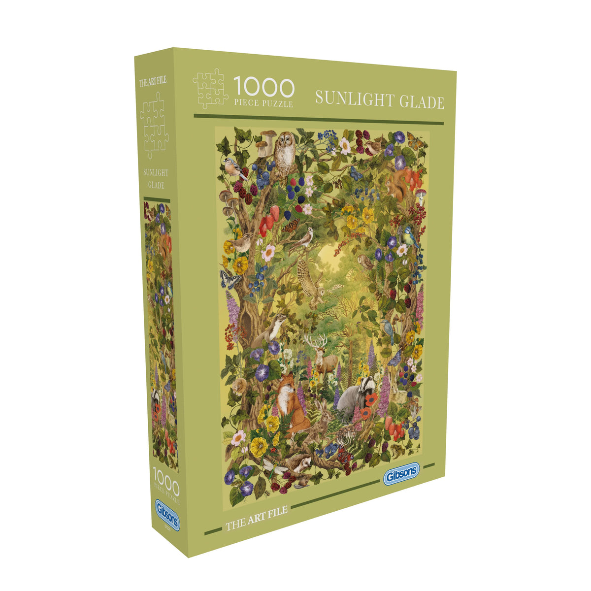 The Art File: Sunlight Glade Jigsaw - 1000 Pieces