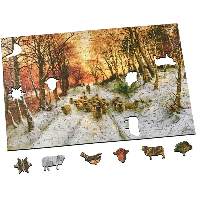 Glowed With Tints Of Evening Hours Jigsaw Puzzle