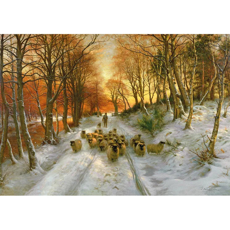 Glowed With Tints Of Evening Hours Jigsaw Puzzle
