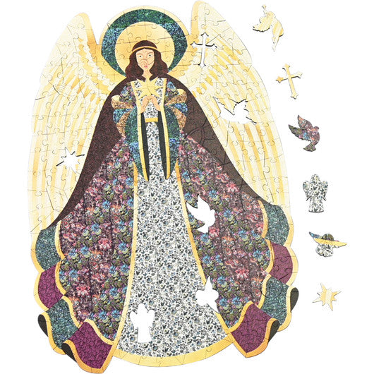 Golden Angel Jigsaw Puzzle