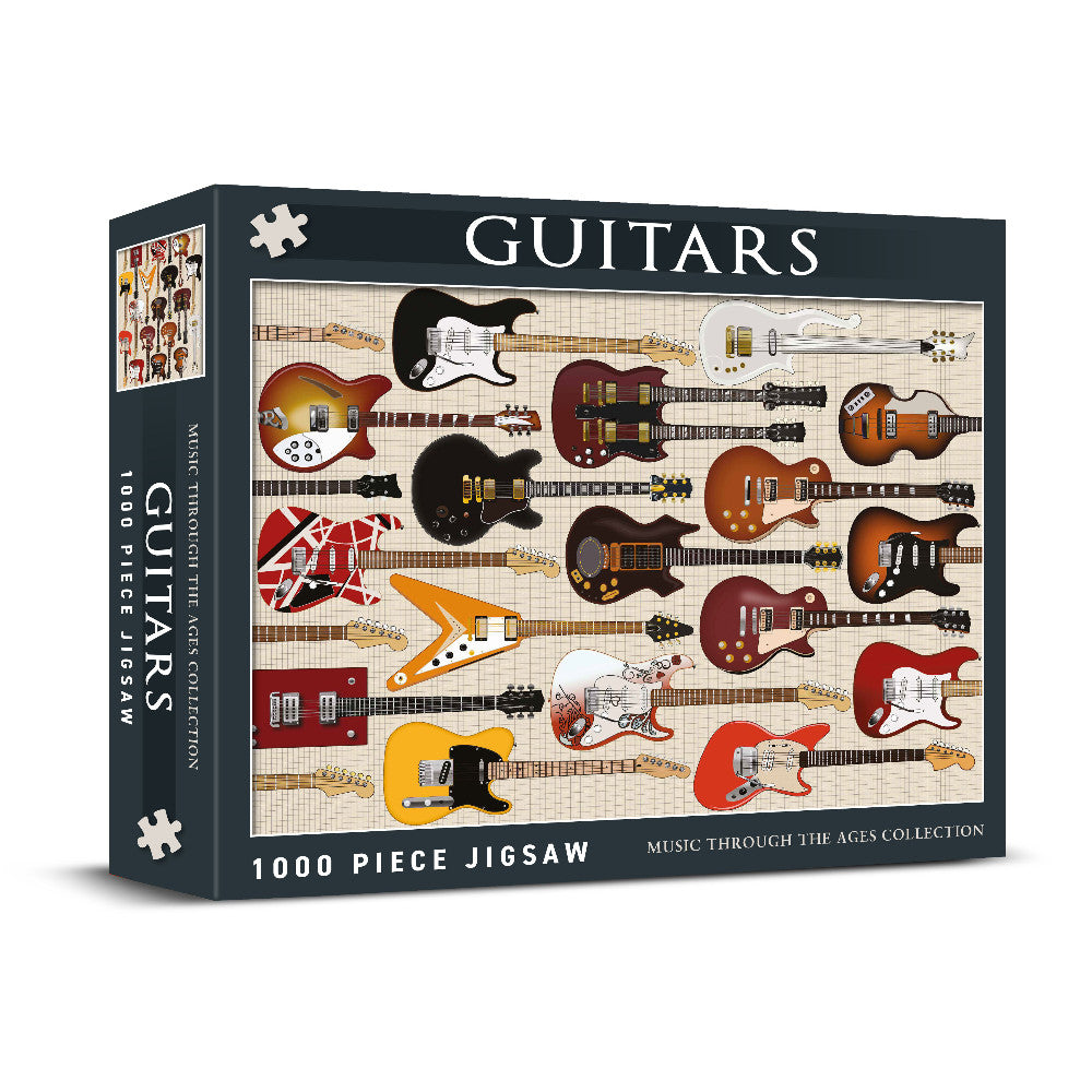 Guitars Jigsaw - 1000 Pieces