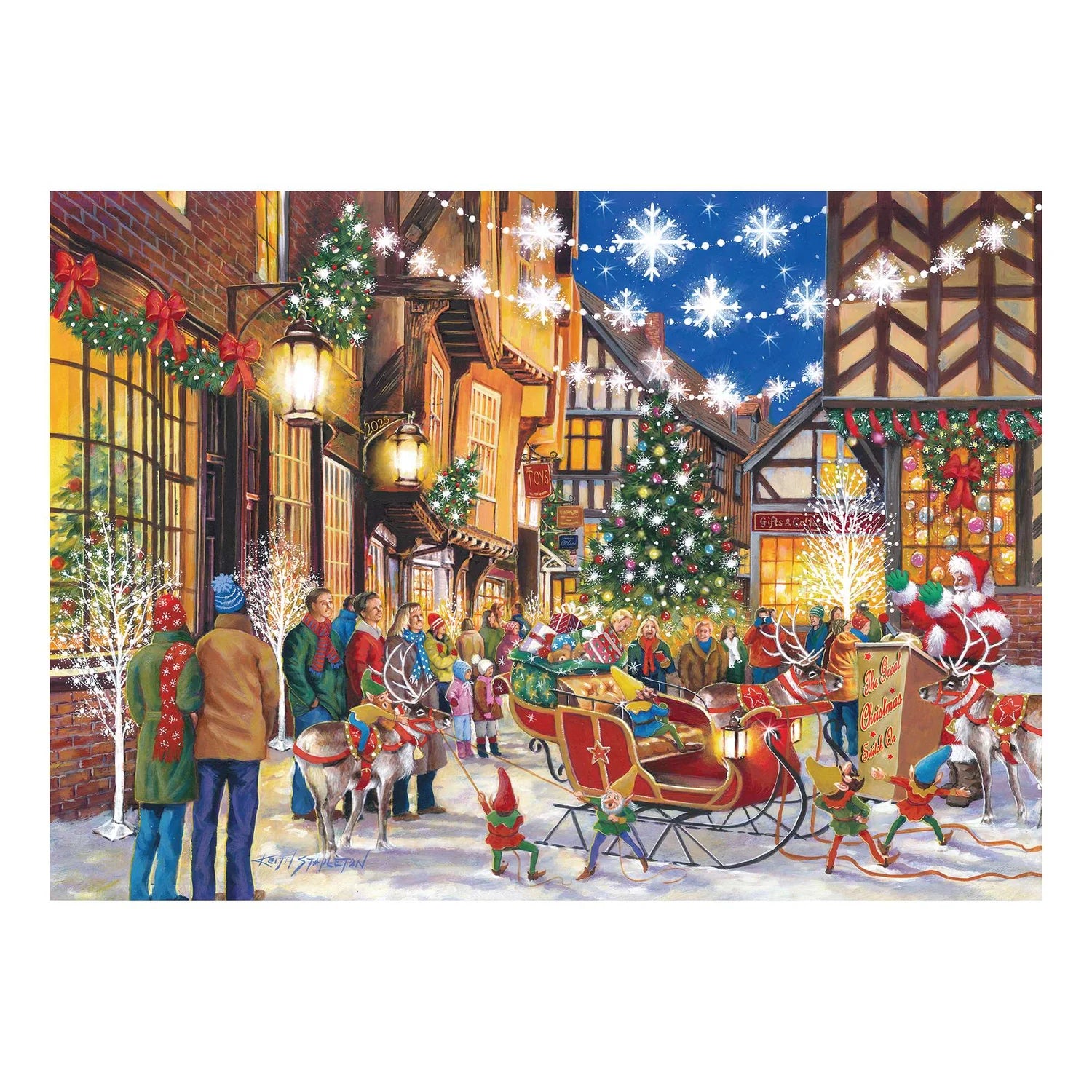 No. 20 Santa Switch On Jigsaw - 1000 Pieces