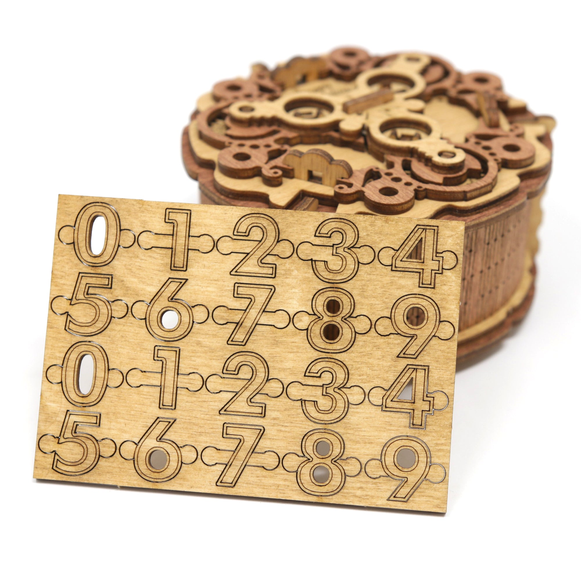 Birthday Cake Puzzle Box