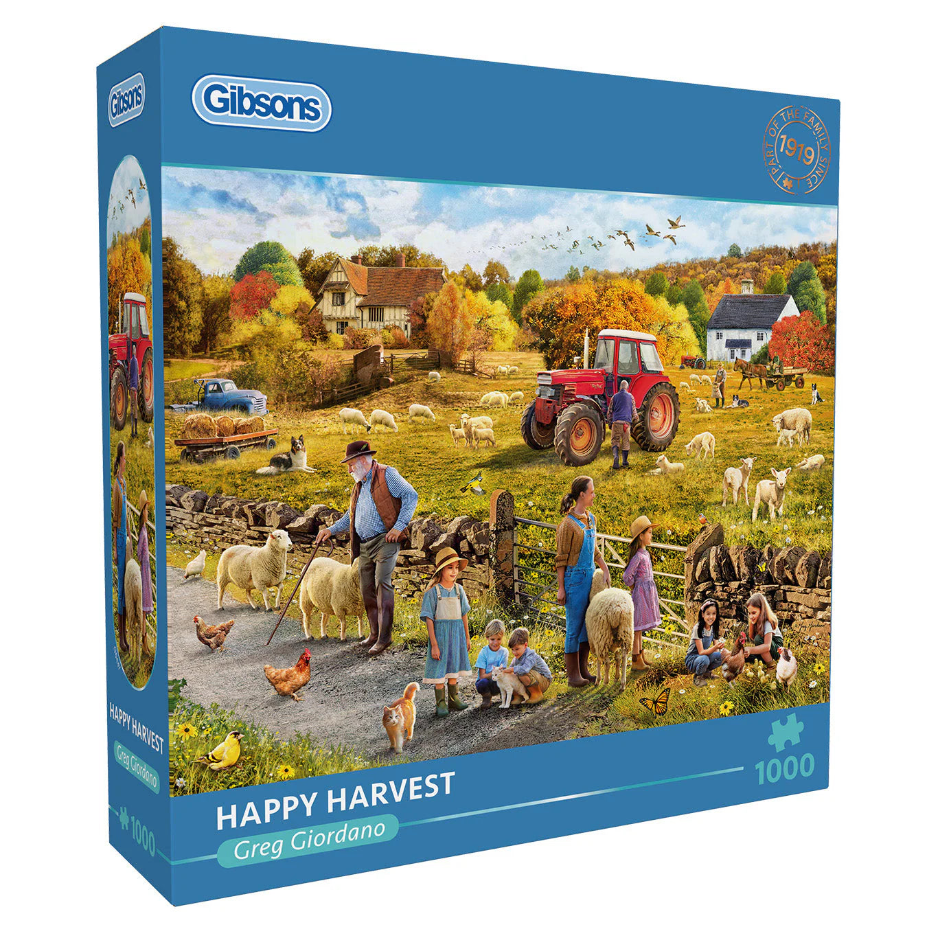 Happy Harvest Jigsaw - 1000 Pieces