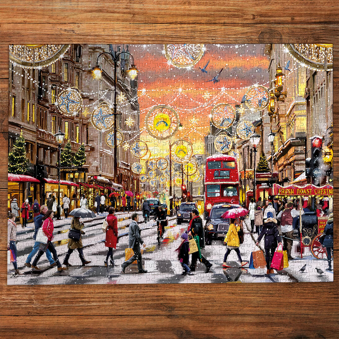 Holiday Hustle Jigsaw - 1000 Pieces