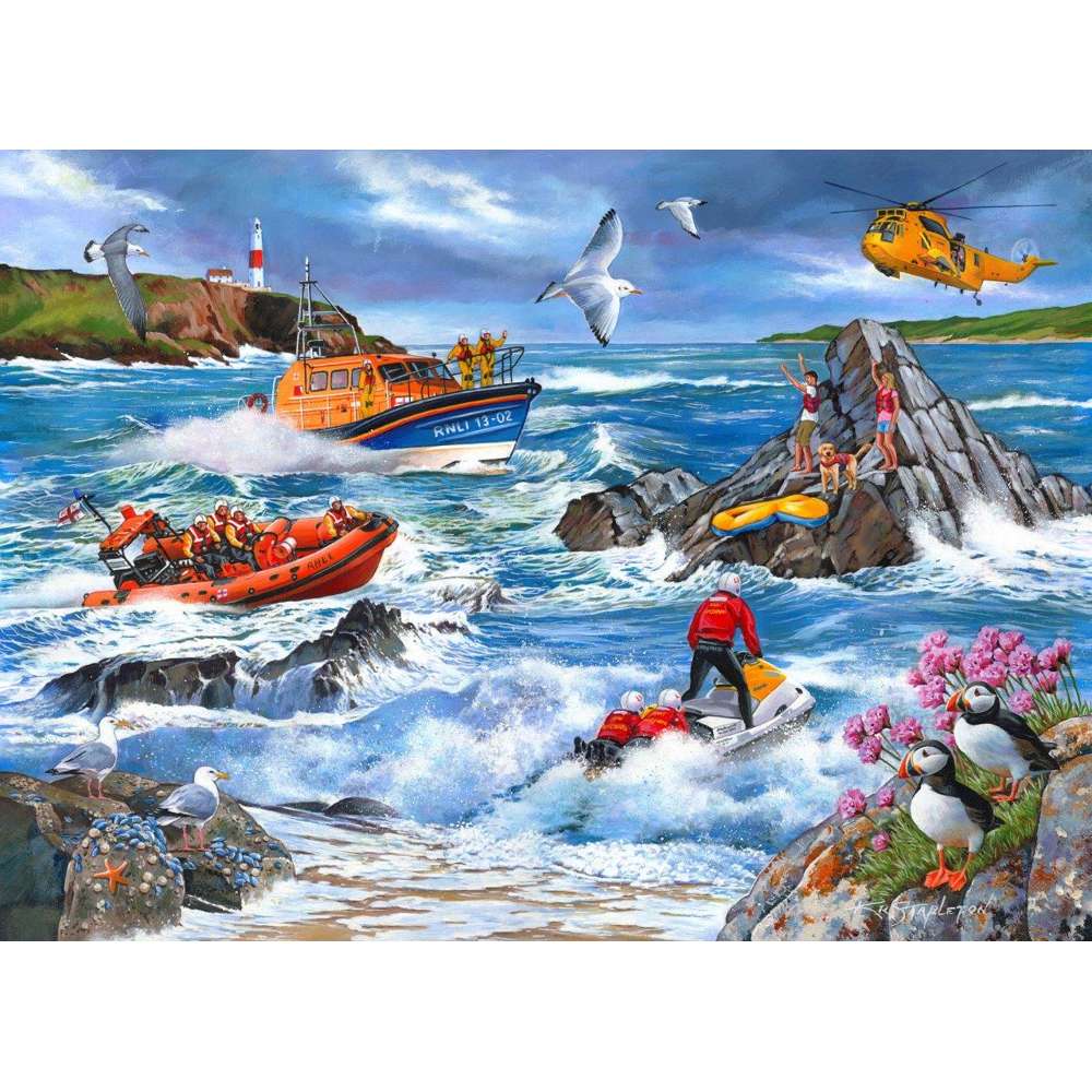 Against The Tide Jigsaw - 1000 Pieces