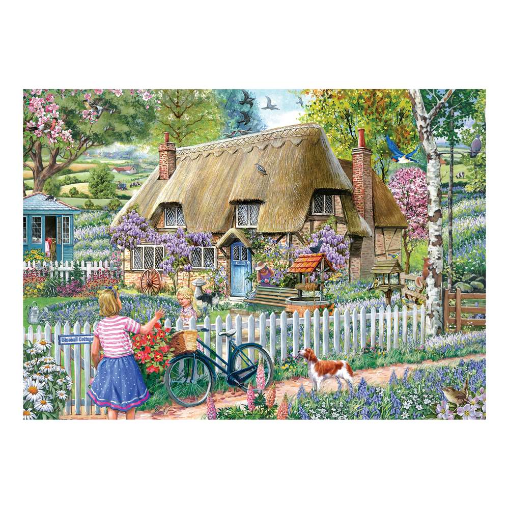 Bluebell Cottage Jigsaw - 1000 Pieces