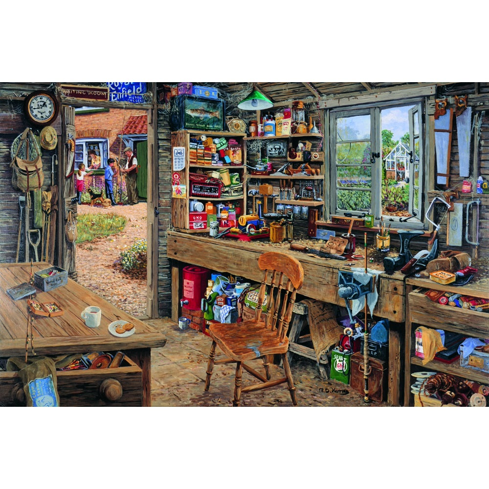 Dad's Shed Jigsaw - 1000 Pieces