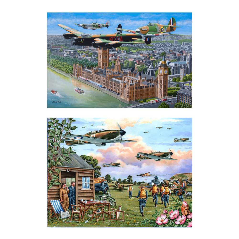 Sky Patrol Jigsaws - 2 x 500 XL Pieces