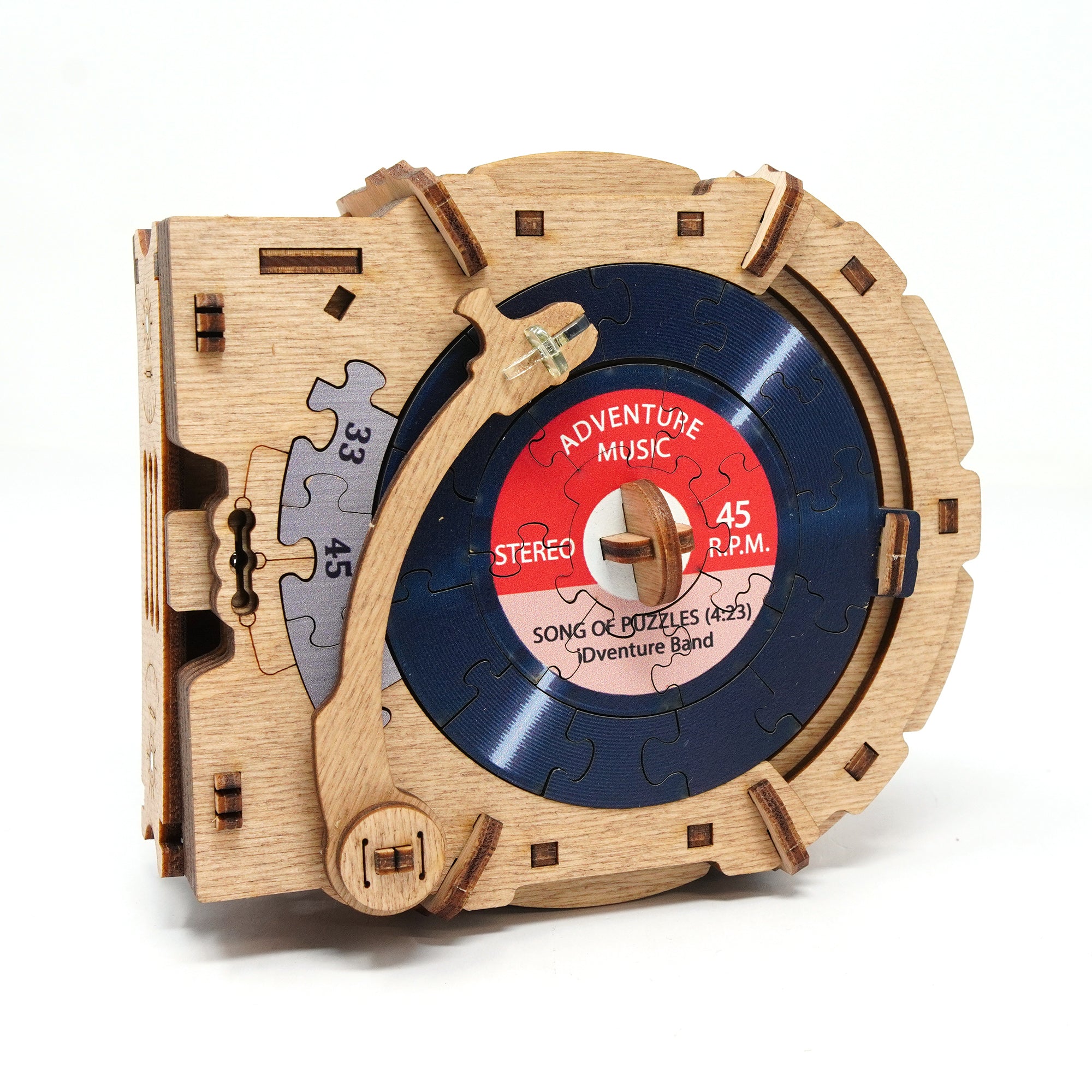 Record Player Puzzle Box