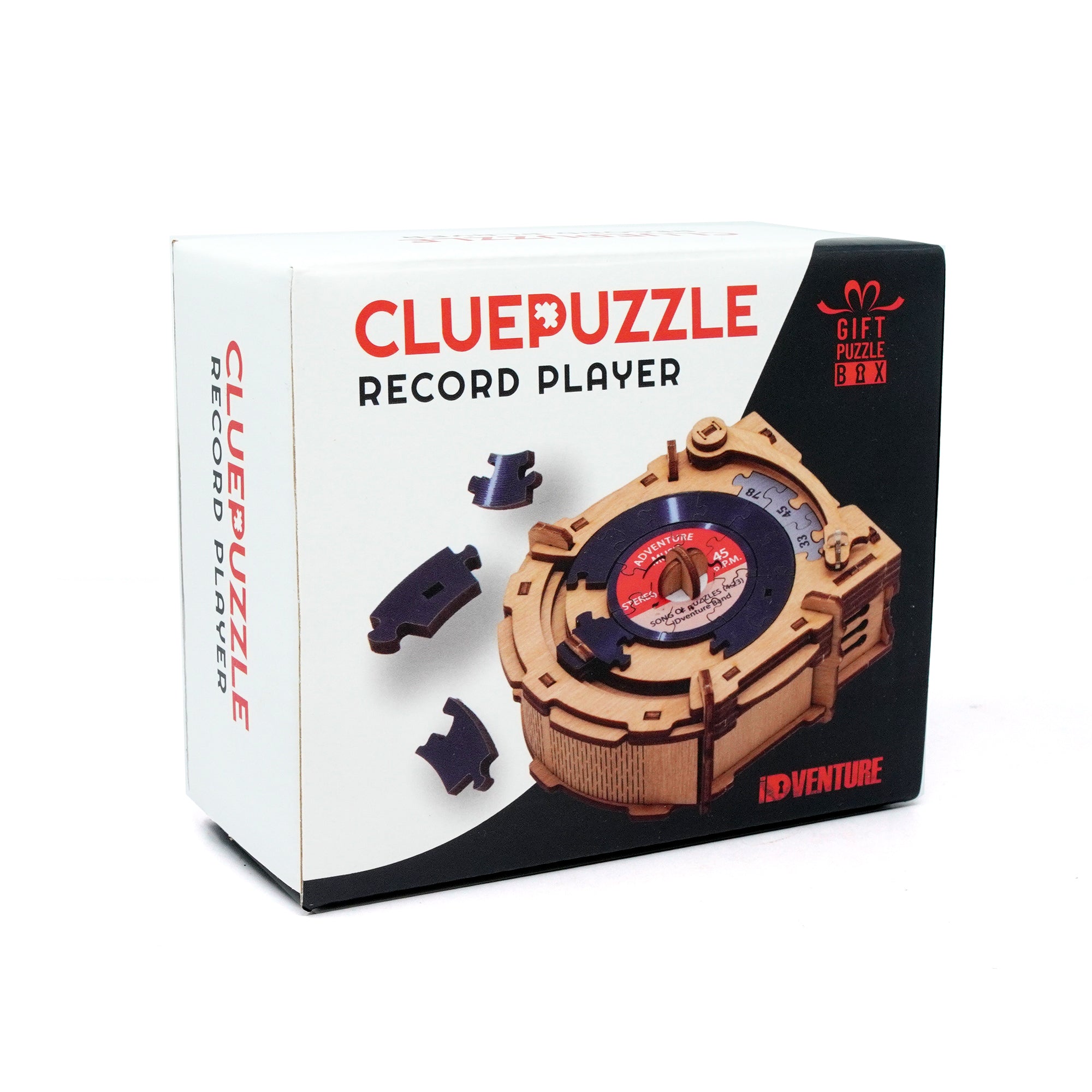 Record Player Puzzle Box