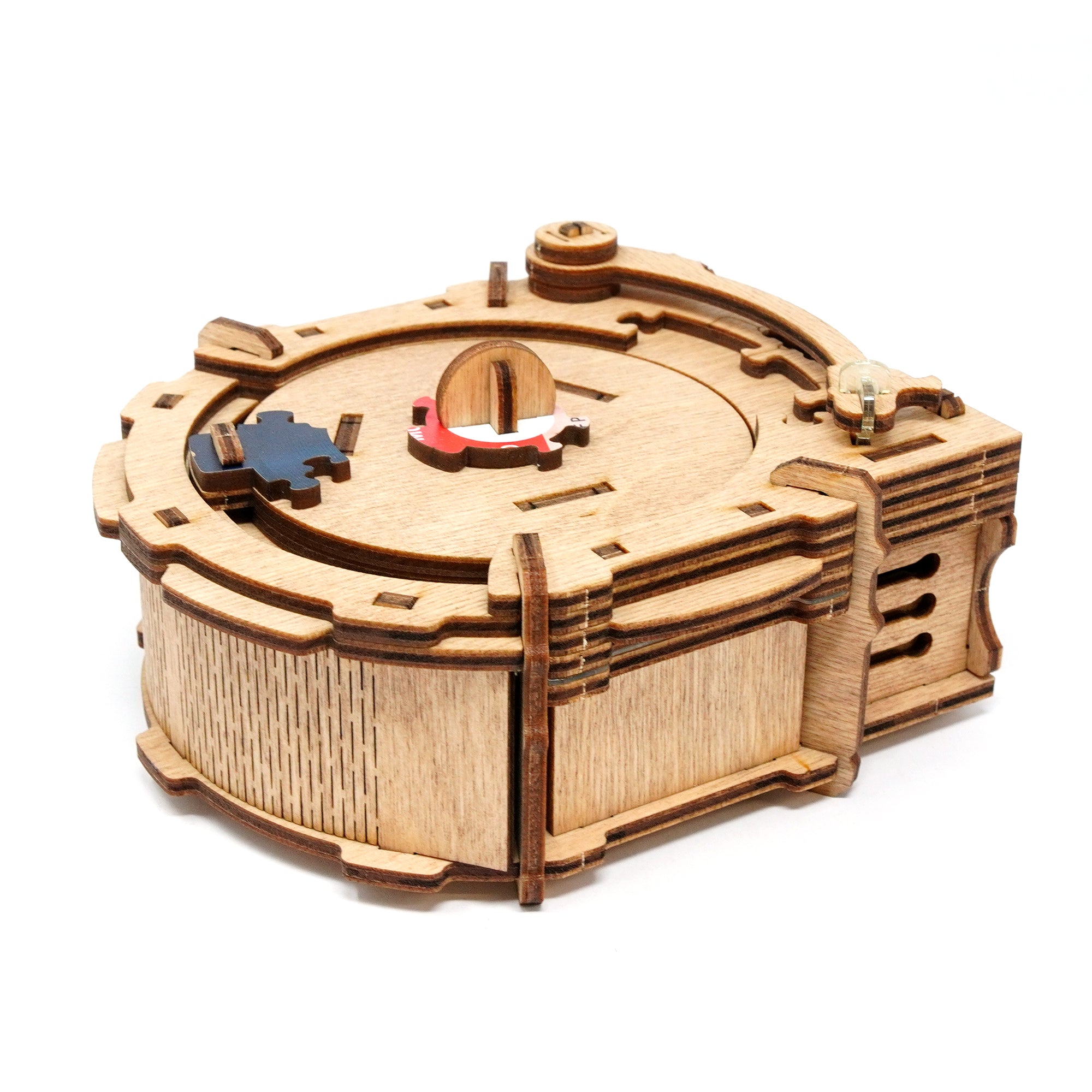 Record Player Puzzle Box