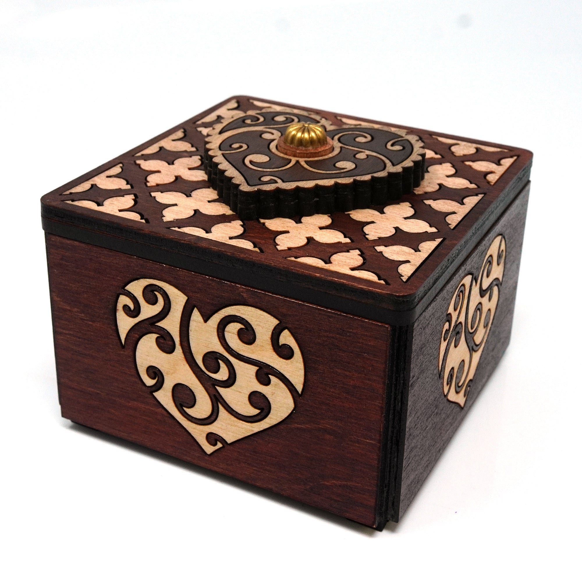 Heart Puzzle Box