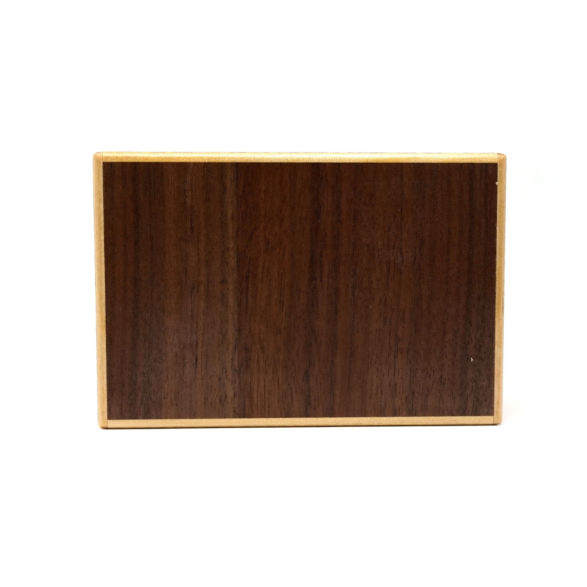 Japanese Puzzle Box - 5 Sun 10 Steps with Drawer - Yosegi/ Ichimatsu/ Walnut