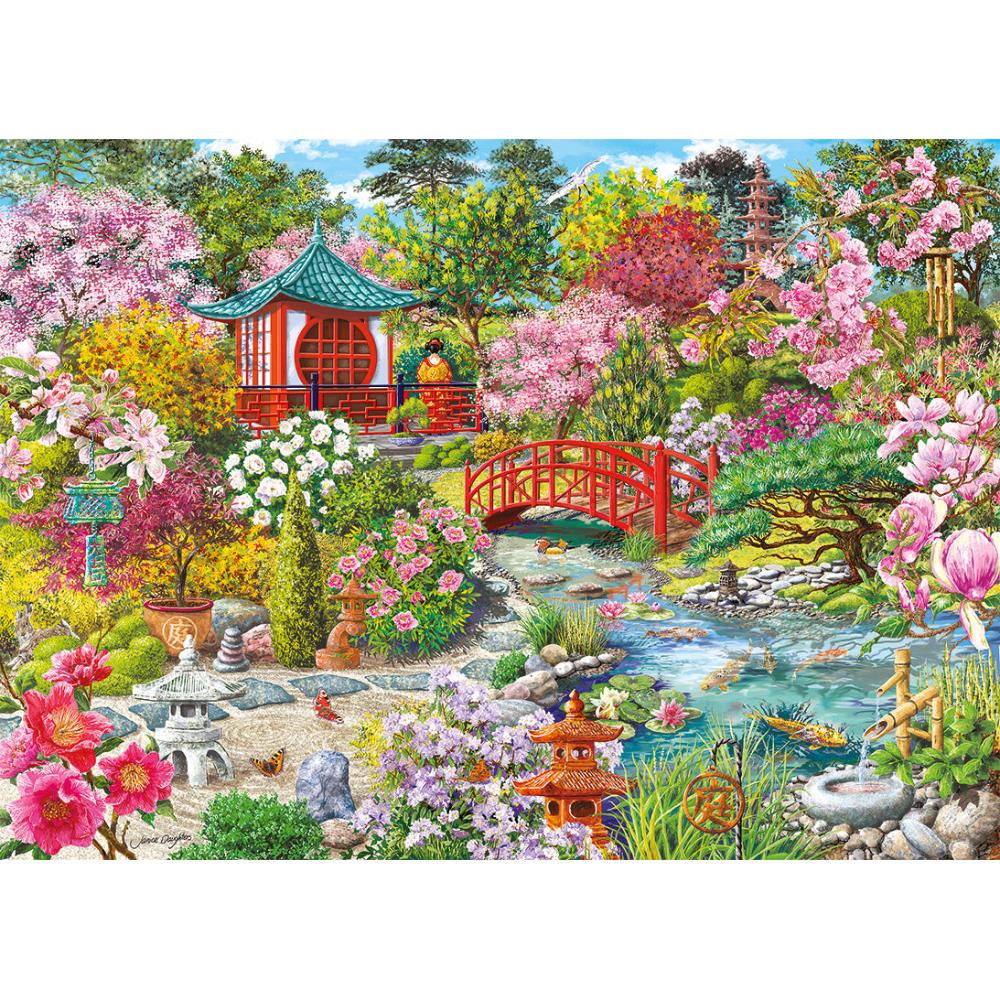 The Japanese Garden Jigsaw - 1000 Pieces